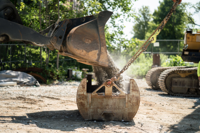 Fishers Project Photo Midwest Mole Employees in Action