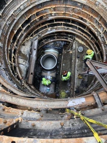 IMG_0044 Midwest Mole employees working on ORI Emergency Rehab project